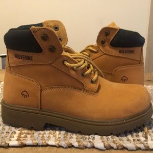 Wolverine Steel Toe Boots - Worn Once